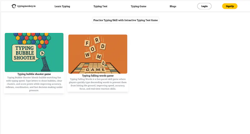 Typing Monkey screenshot 3