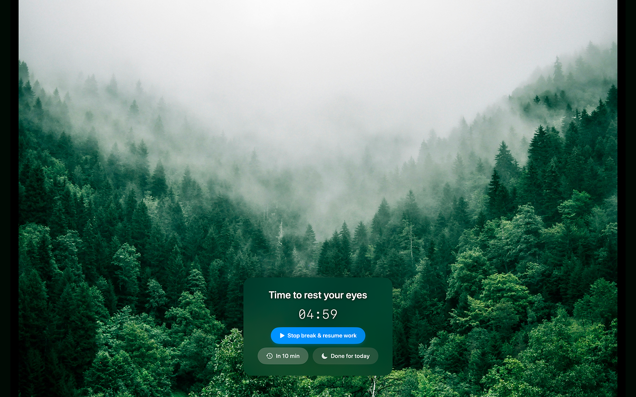 BreakOverlay - Eye Break Timer gallery image