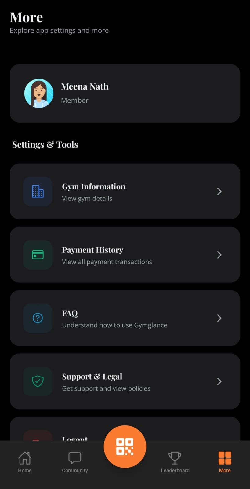 Gymglance gallery image