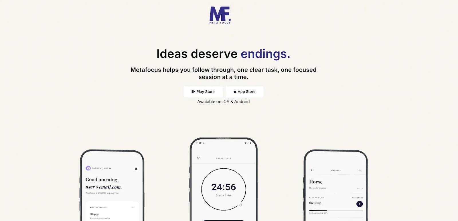 MetaFocus screenshot 1