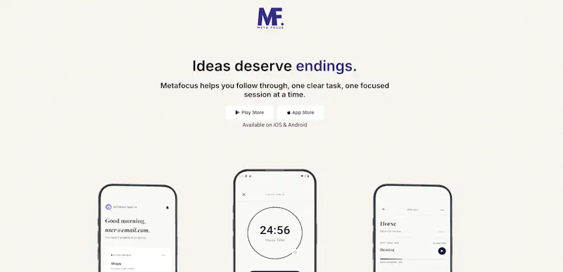 MetaFocus screenshot 1