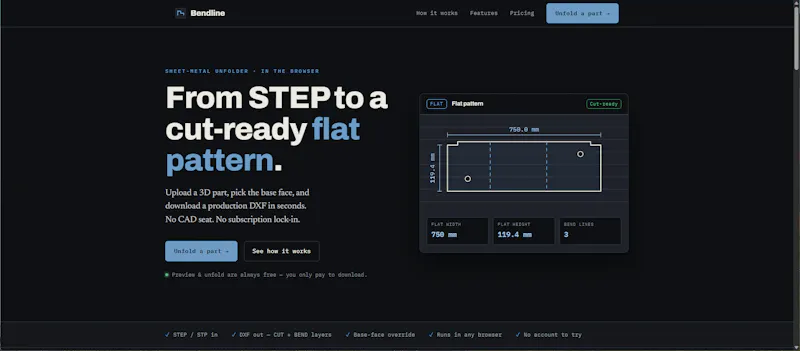Bendline screenshot 3