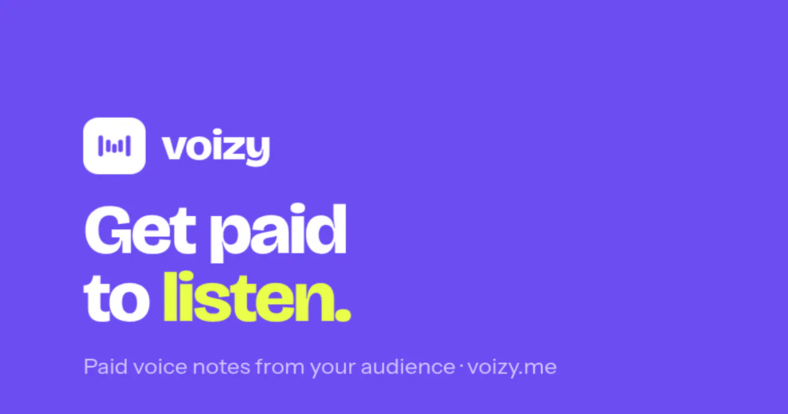 Voizy screenshot 1