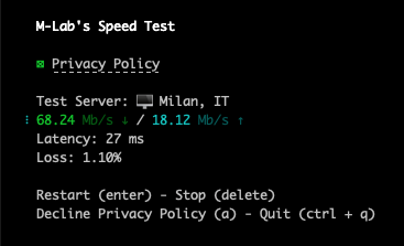 การทดสอบ MLAB-speed