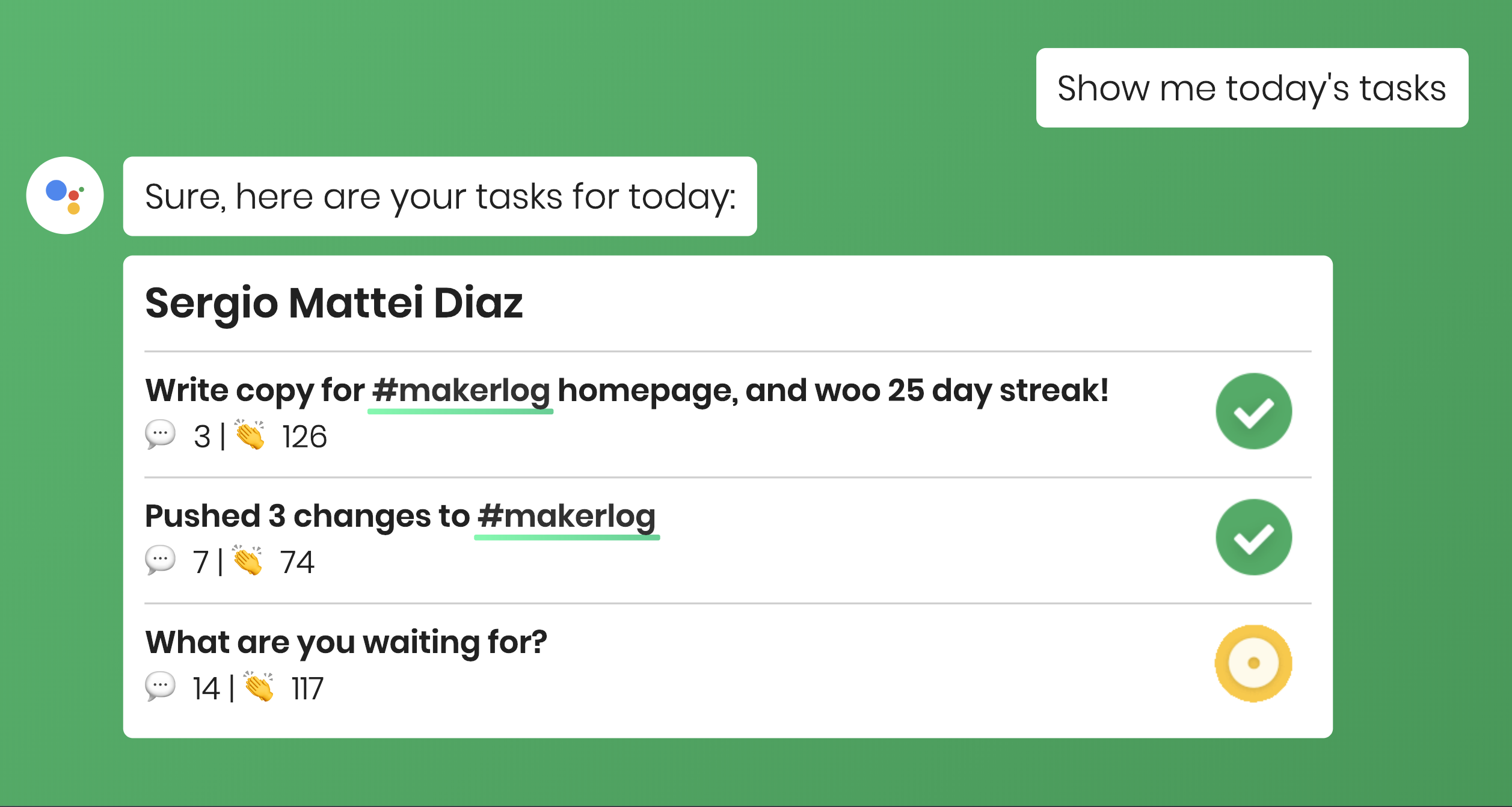 Makerlog Assistant gallery image