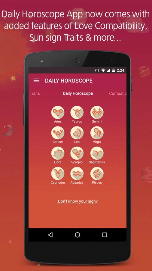 Daily Horoscope - Android App gallery image