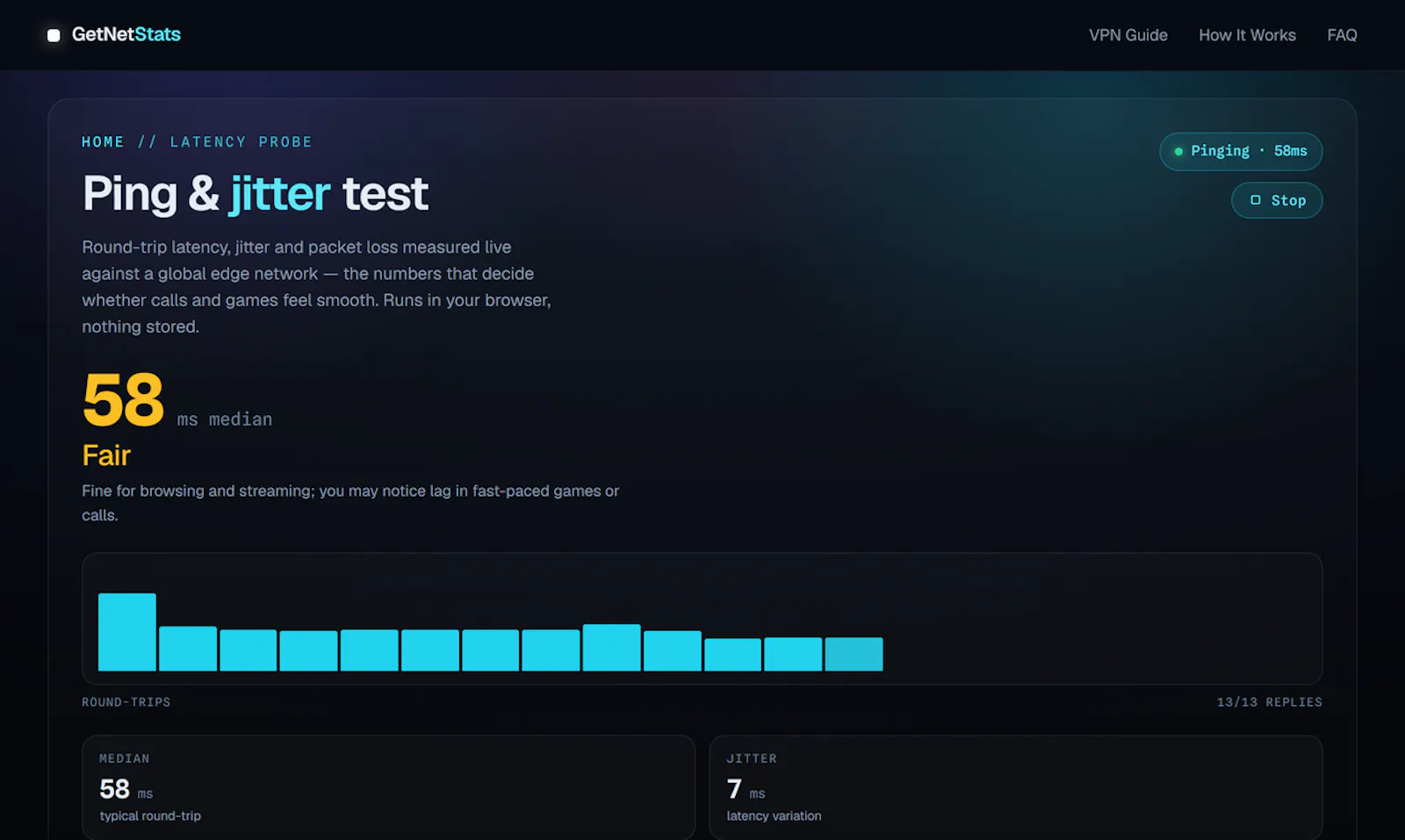GetNetStats screenshot 5