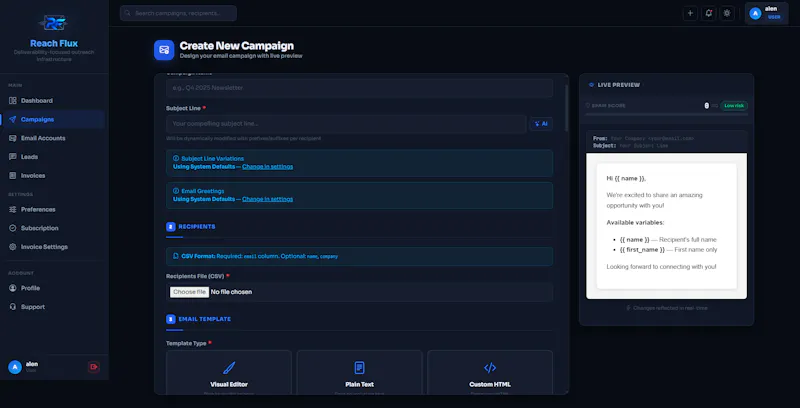 ReachFlux screenshot 4