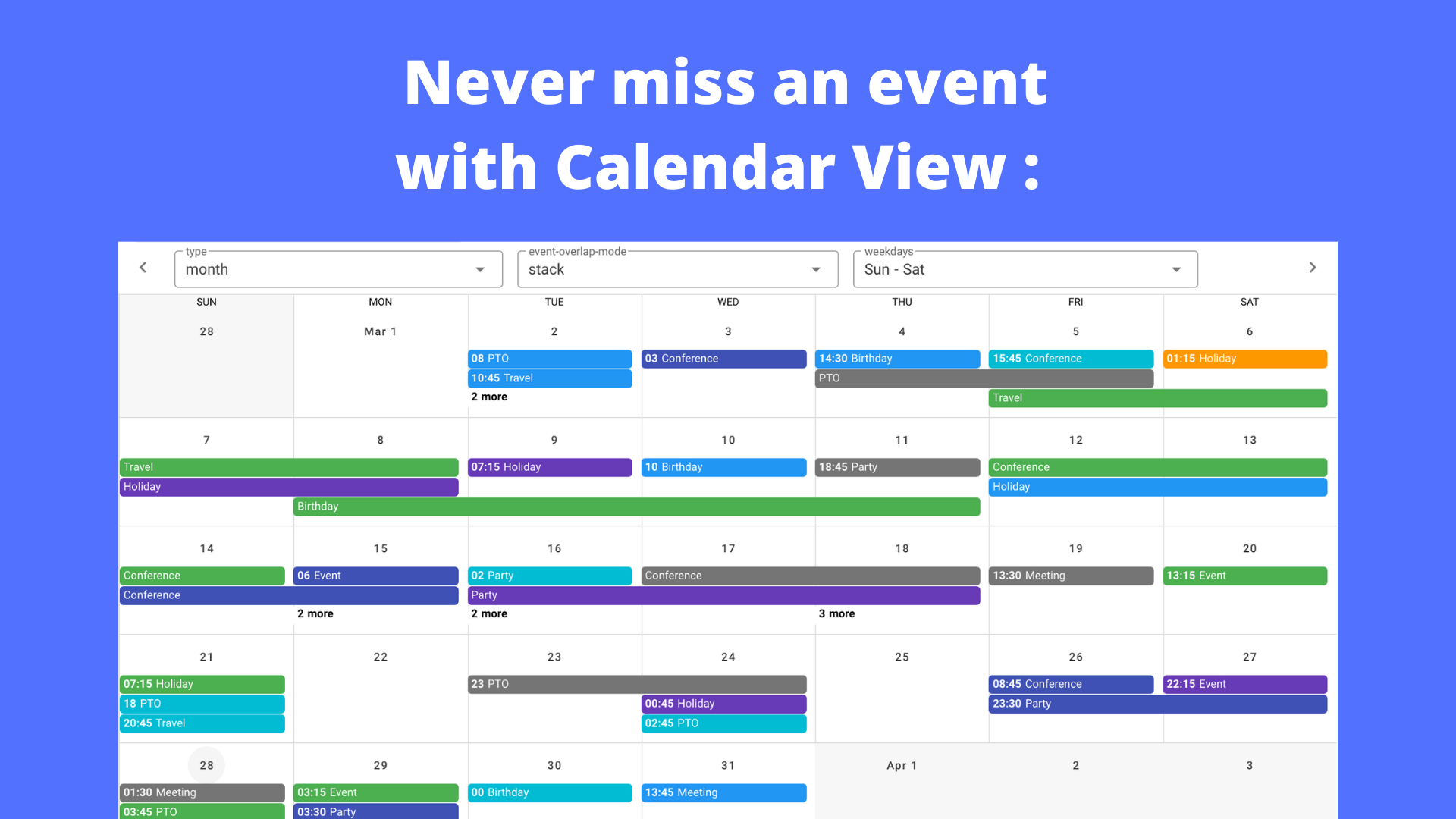 NocoDB gallery image