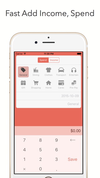 Hipo - Track your expenses and focus on budget balance gallery image