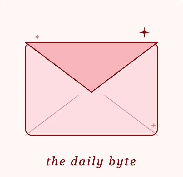 the daily byte ✦