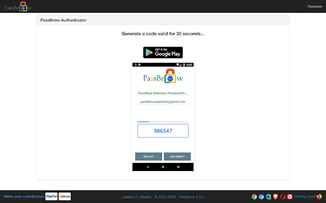 PassBrow: Password for your browser gallery image