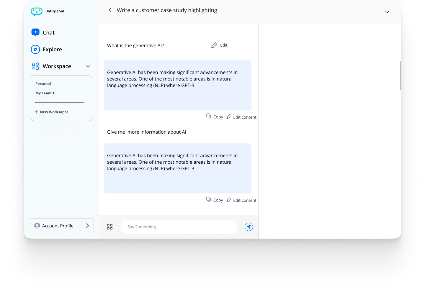 Chatel & Content Generator - KI-angetriebenes Marketing, das mit Chat, Schreiben, SEO einfach gemacht wurde Medien 2