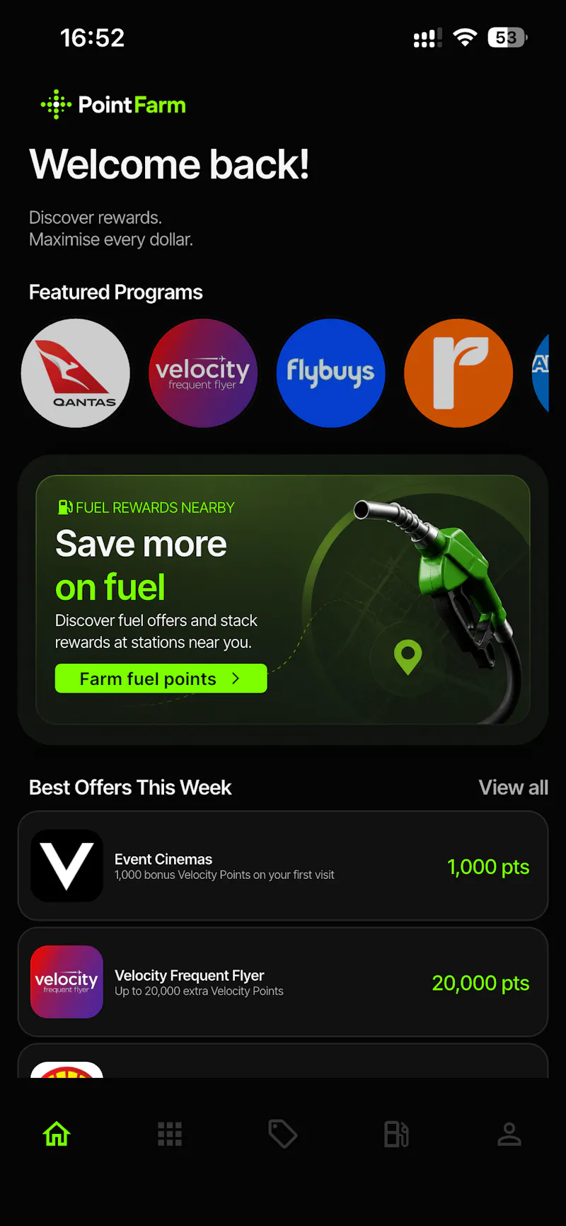 PointFarm screenshot 2