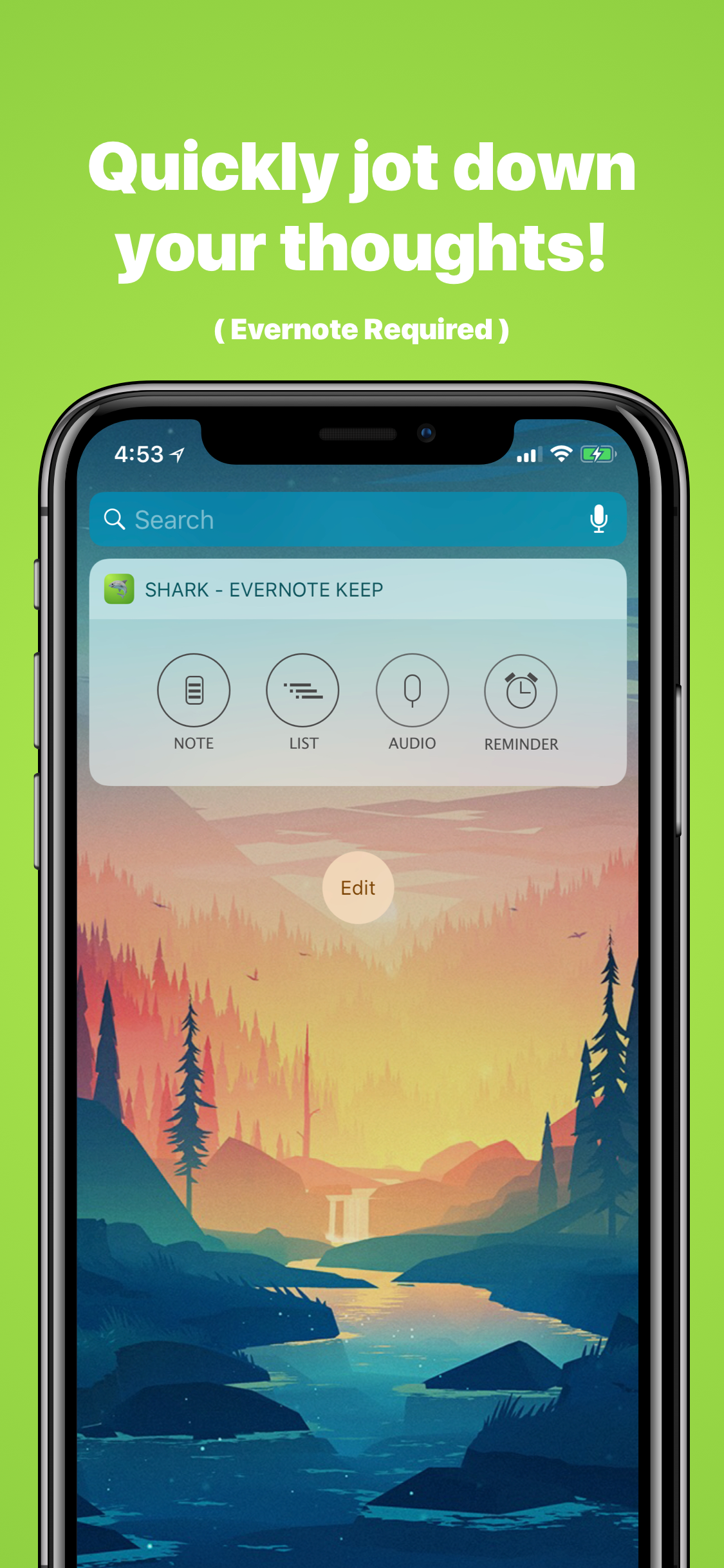 Evernote Keep gallery image