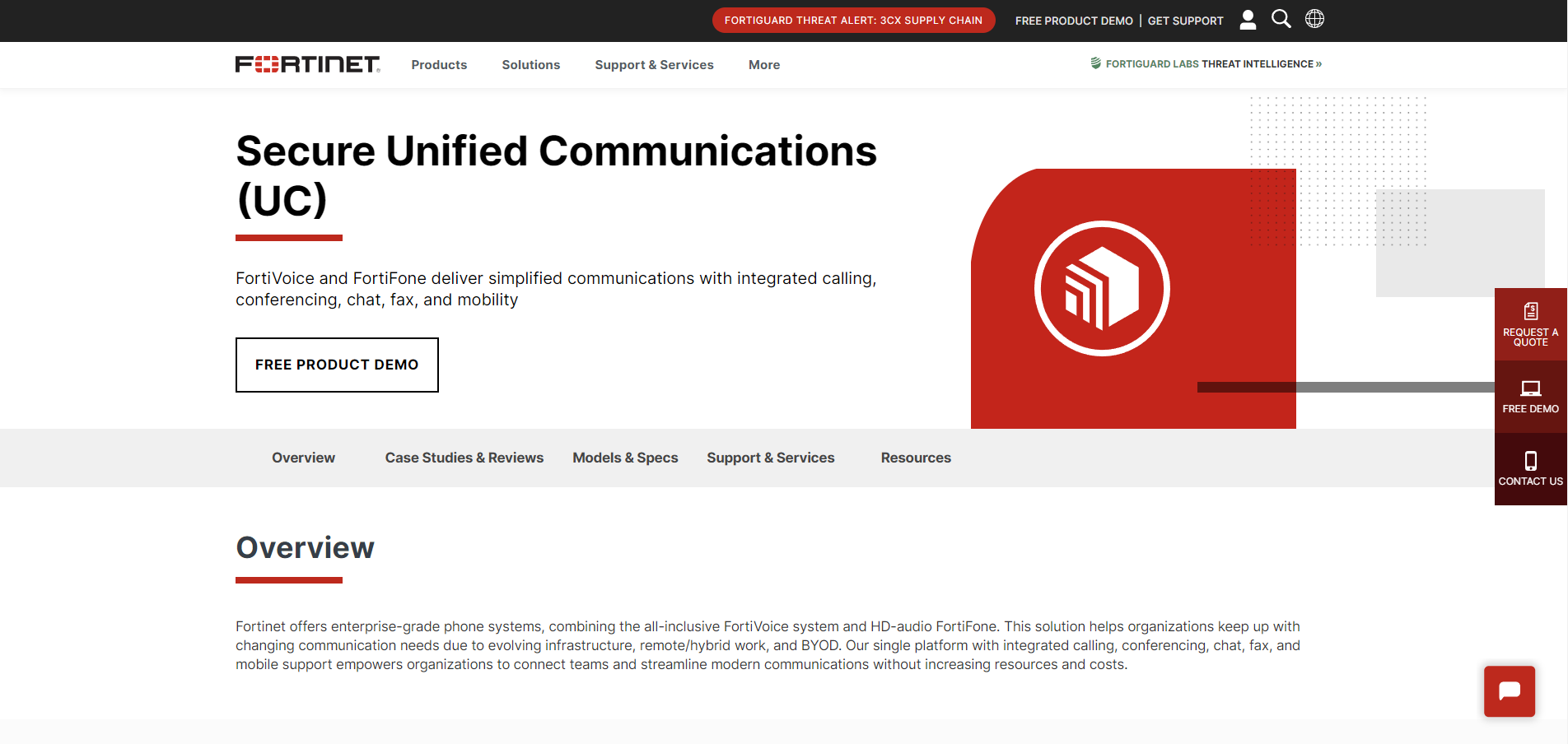 FortiVoice gallery image
