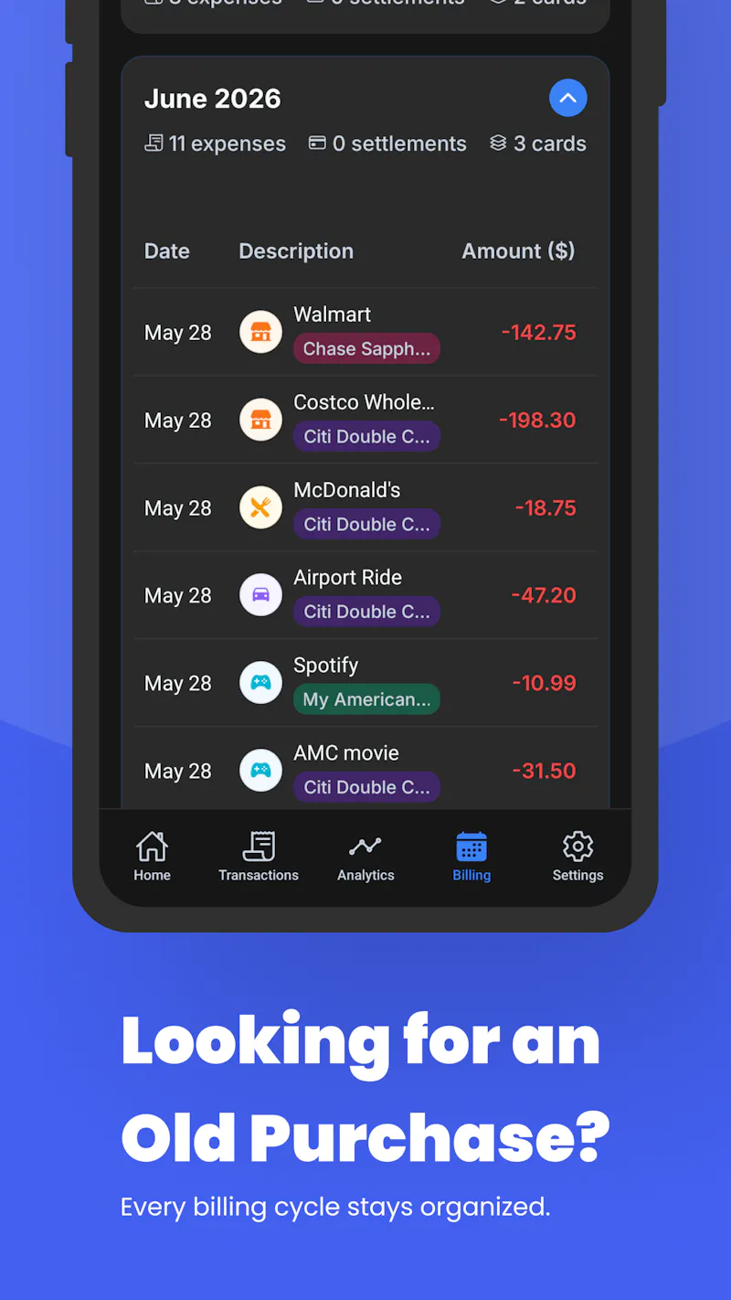 CardMate: Credit Card Tracker screenshot 6
