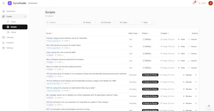 SyncStudio: Faceless Videos, Zero Effort gallery image