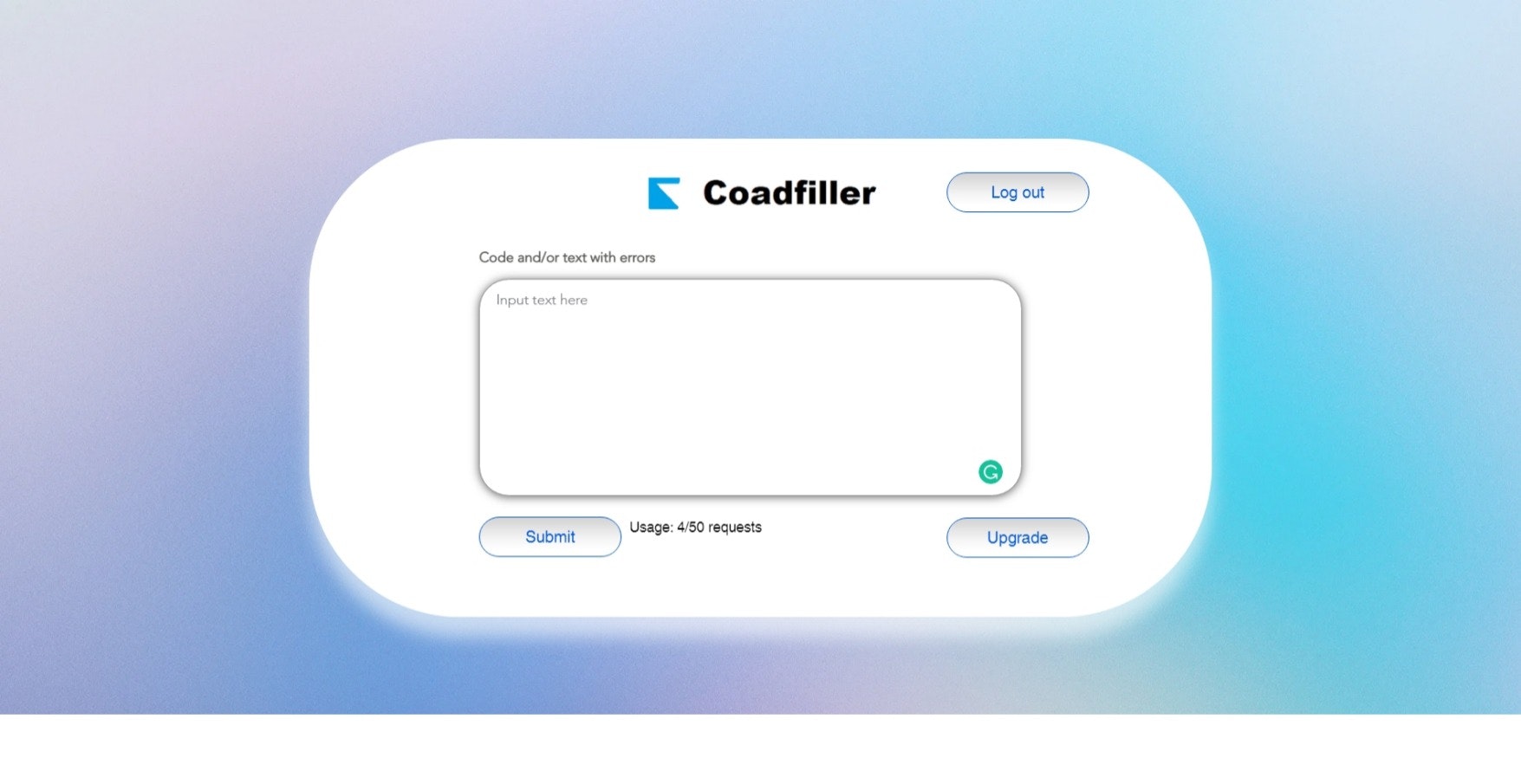 Koadfiller - AI ile kod ve yazım hatalarını düzeltin medya 1