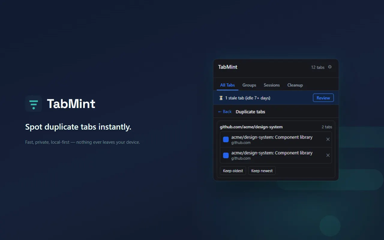 TabMint gallery image