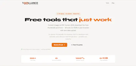 ToolLance — Zero Uploads gallery image
