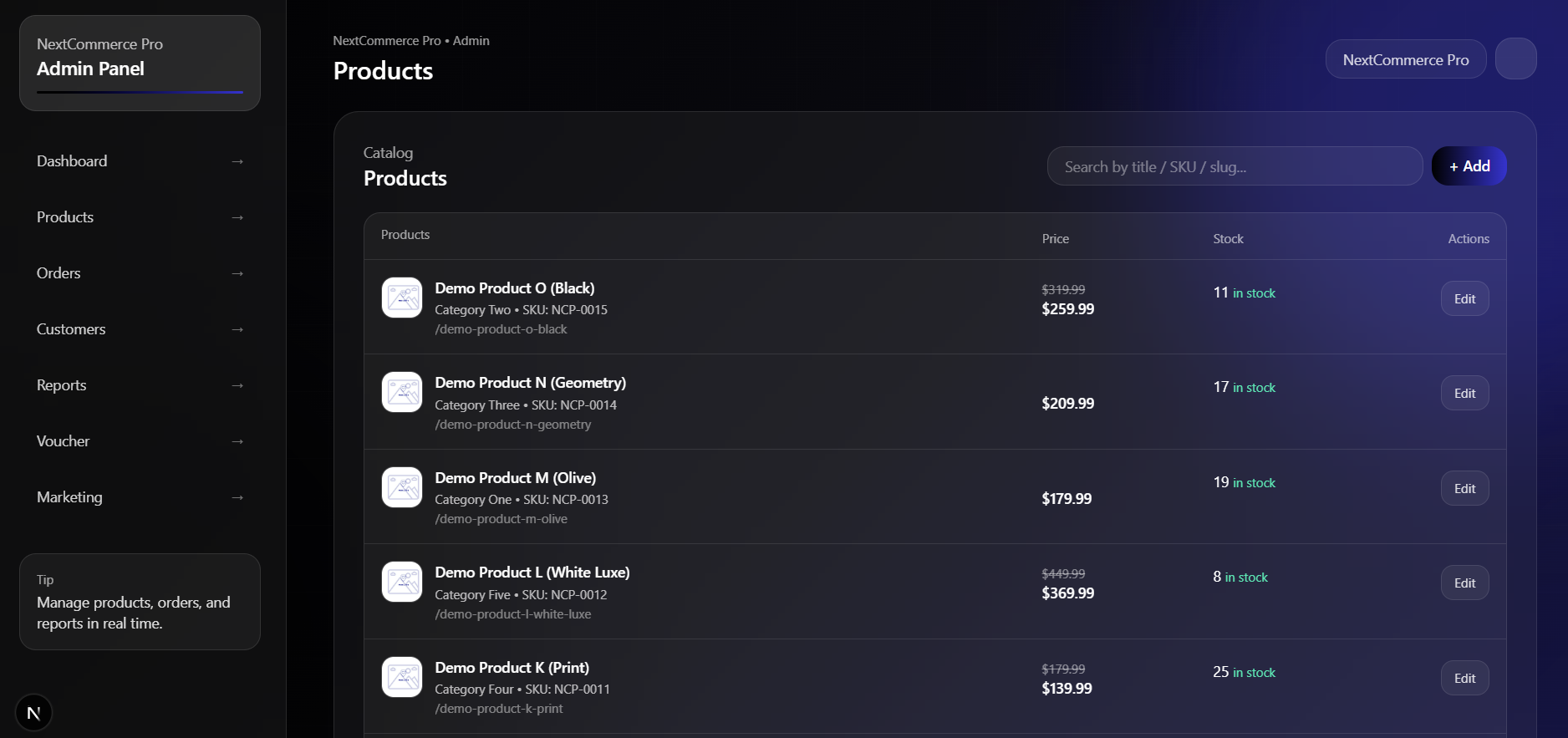 NextCommerce Pro gallery image