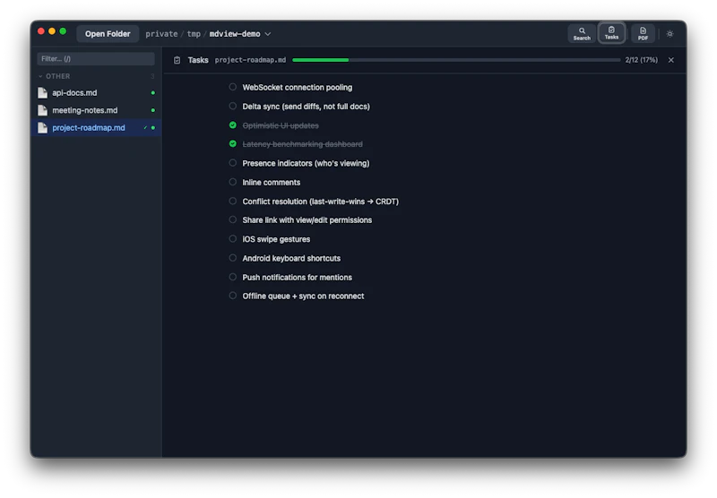 MD View screenshot 4
