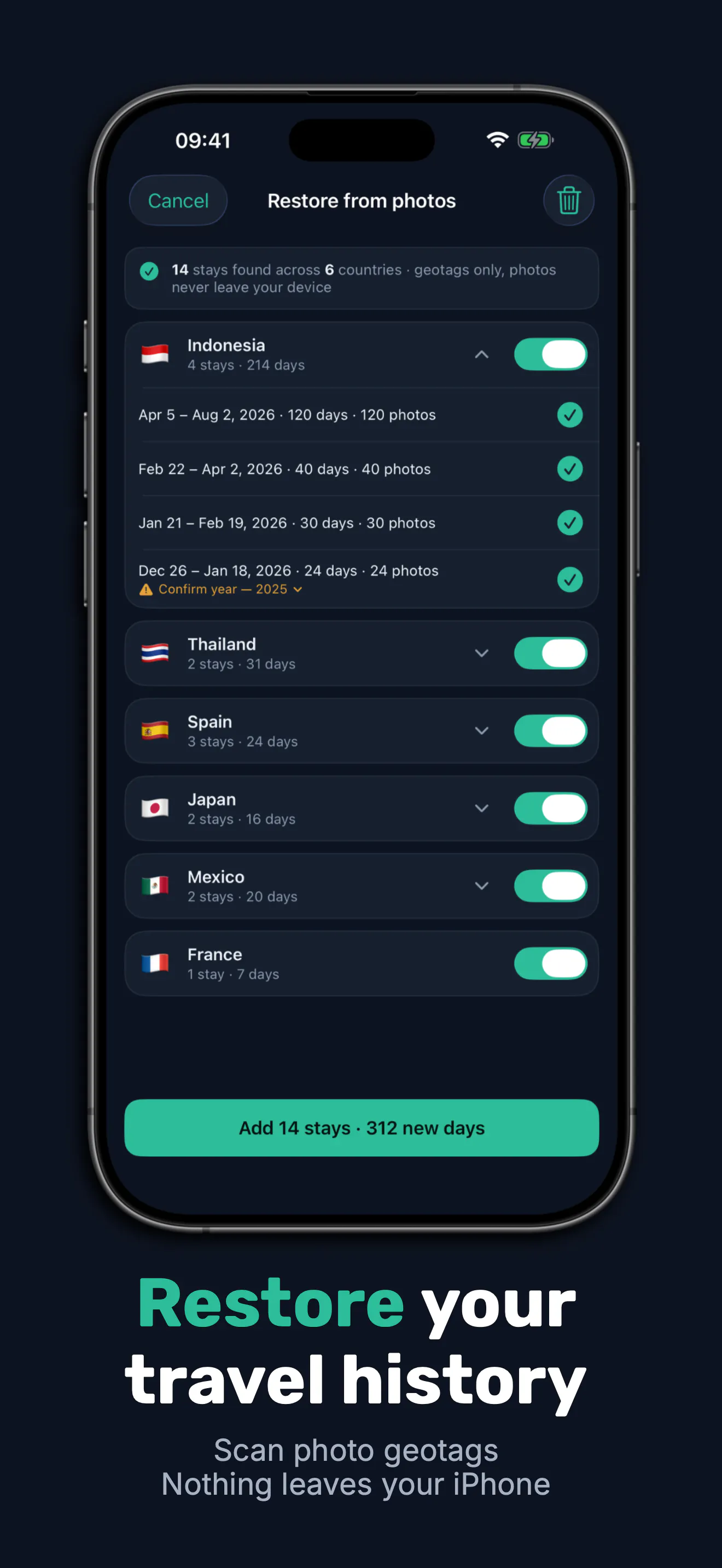 Trackora screenshot