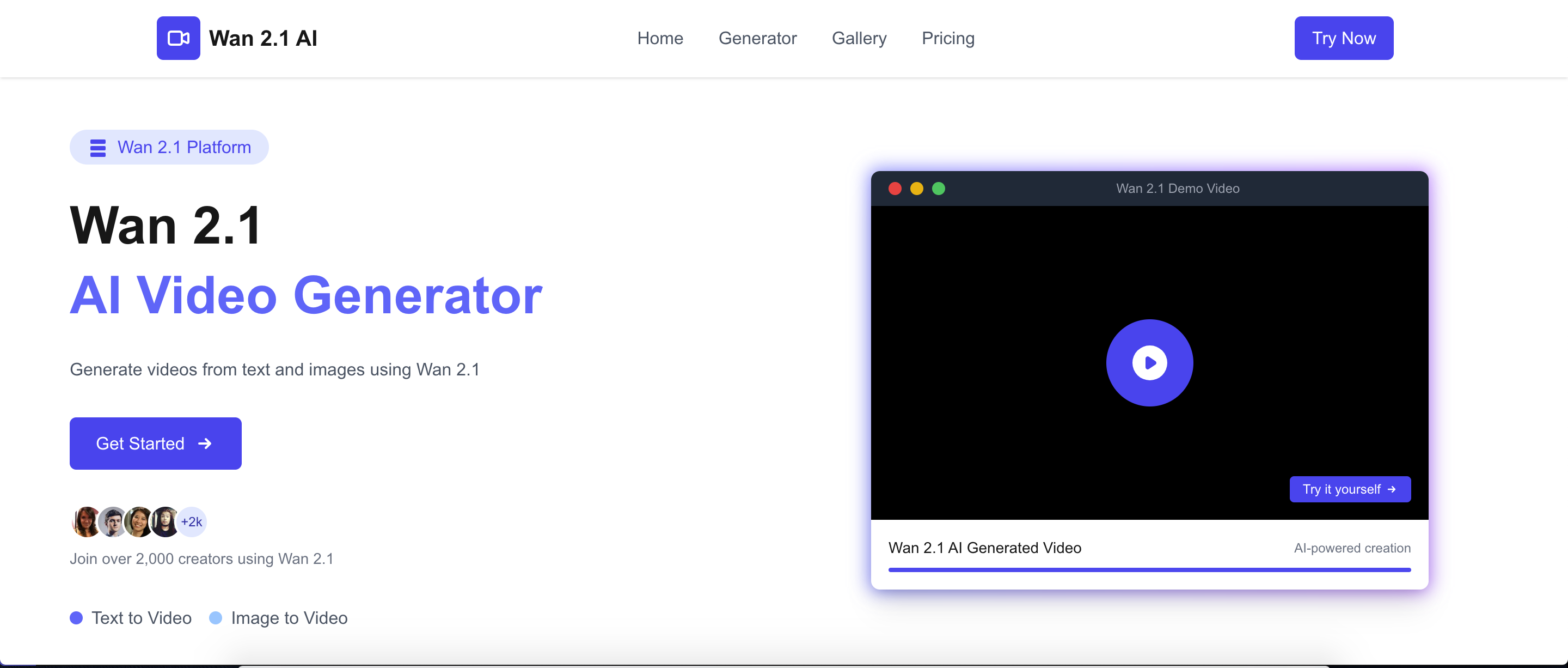 Wan 2.1 gallery image