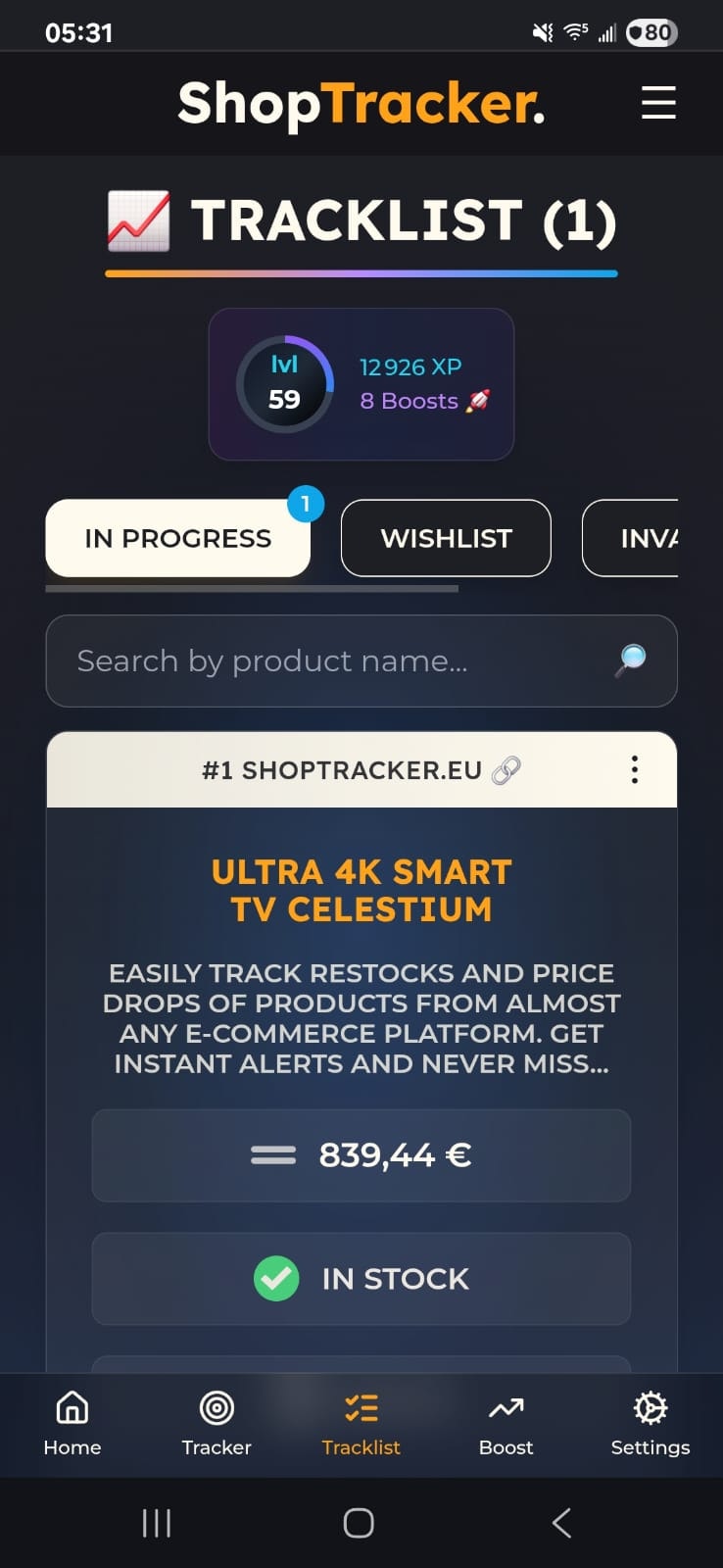 ShopTracker gallery image
