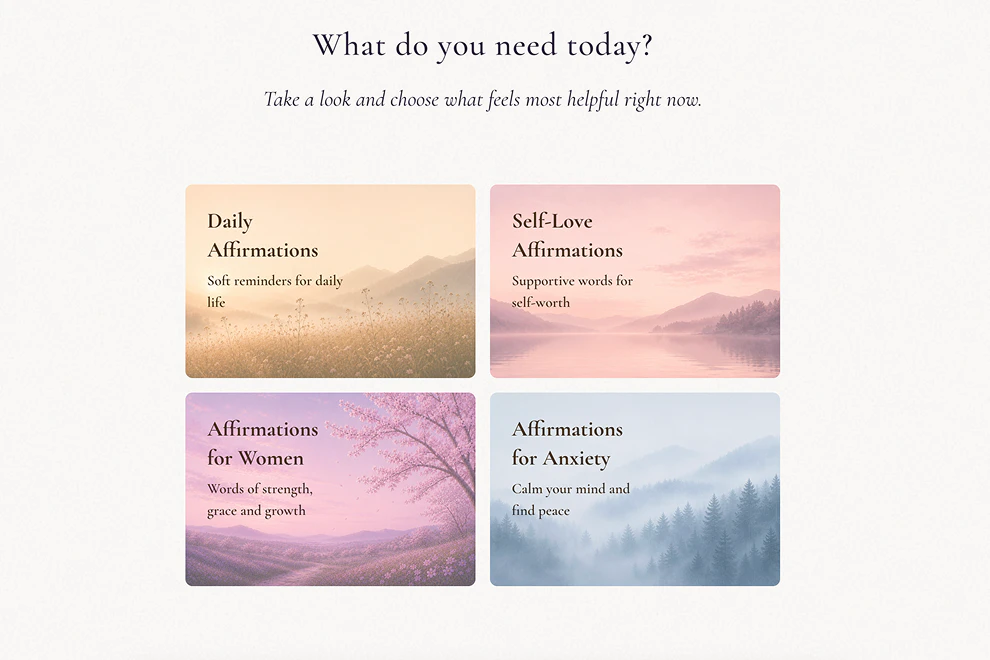 Positive Affirmations 截图 2
