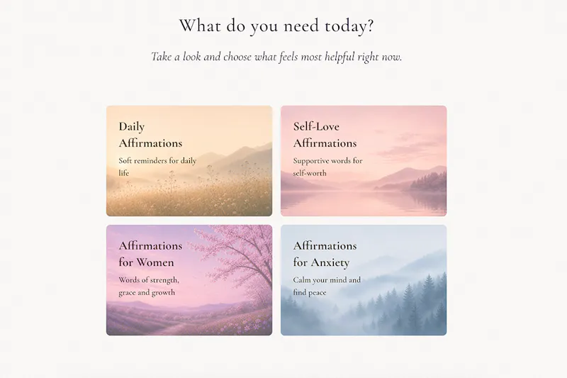 Positive Affirmations screenshot 2