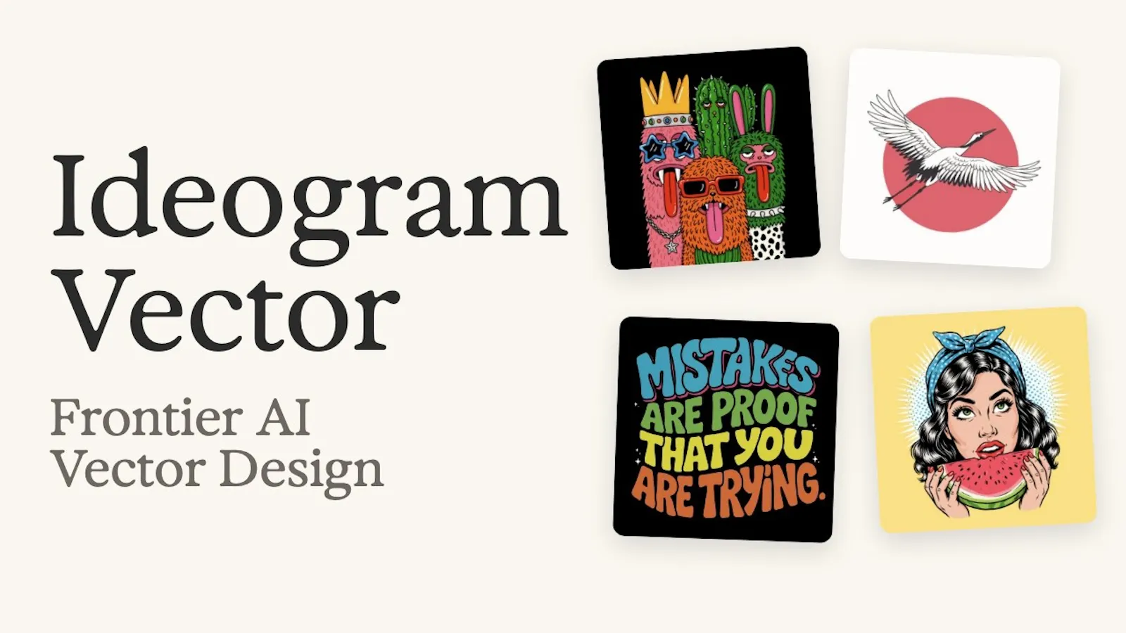 Ideogram Vector screenshot 1 (video preview)