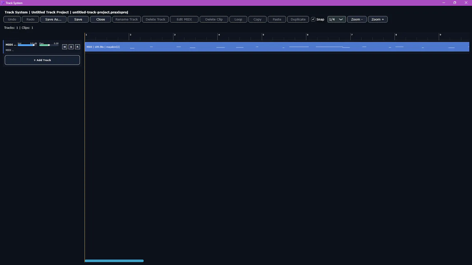 Praxis Beta screenshot 3