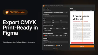 CMYK Exporter for Figma gallery image