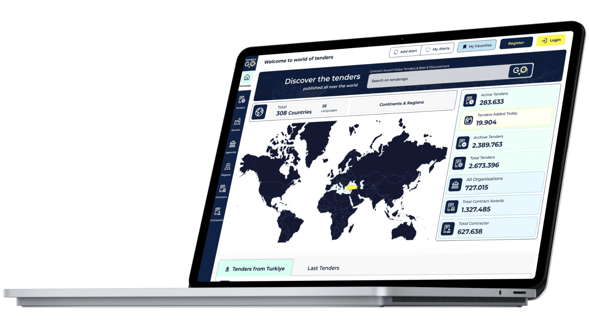 Tendersgo - Ultime offerte globali |Avviso di gara |BIDS |RFQS RFPS media 1