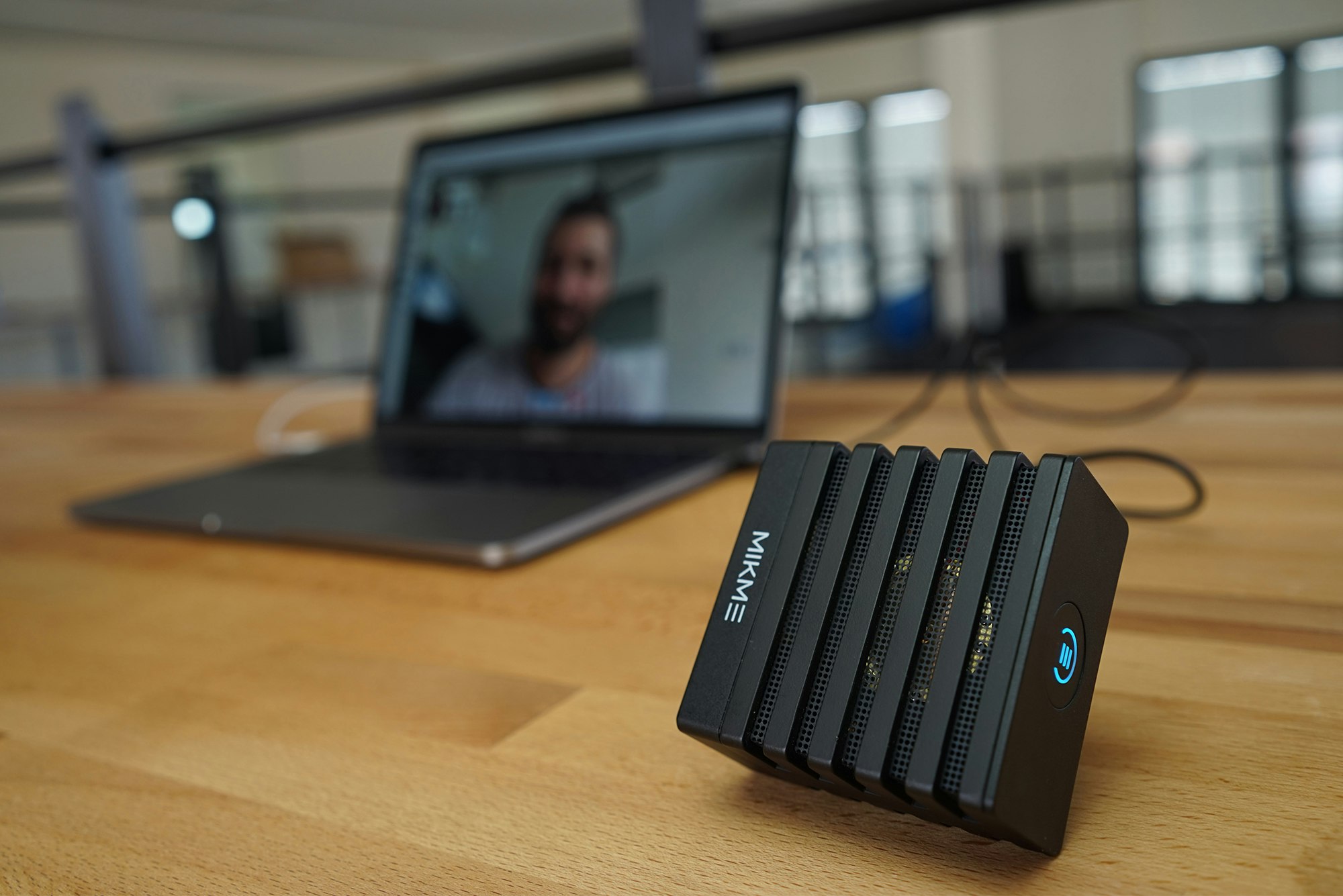 Mikme Silver Wireless Recording Microphone gallery image