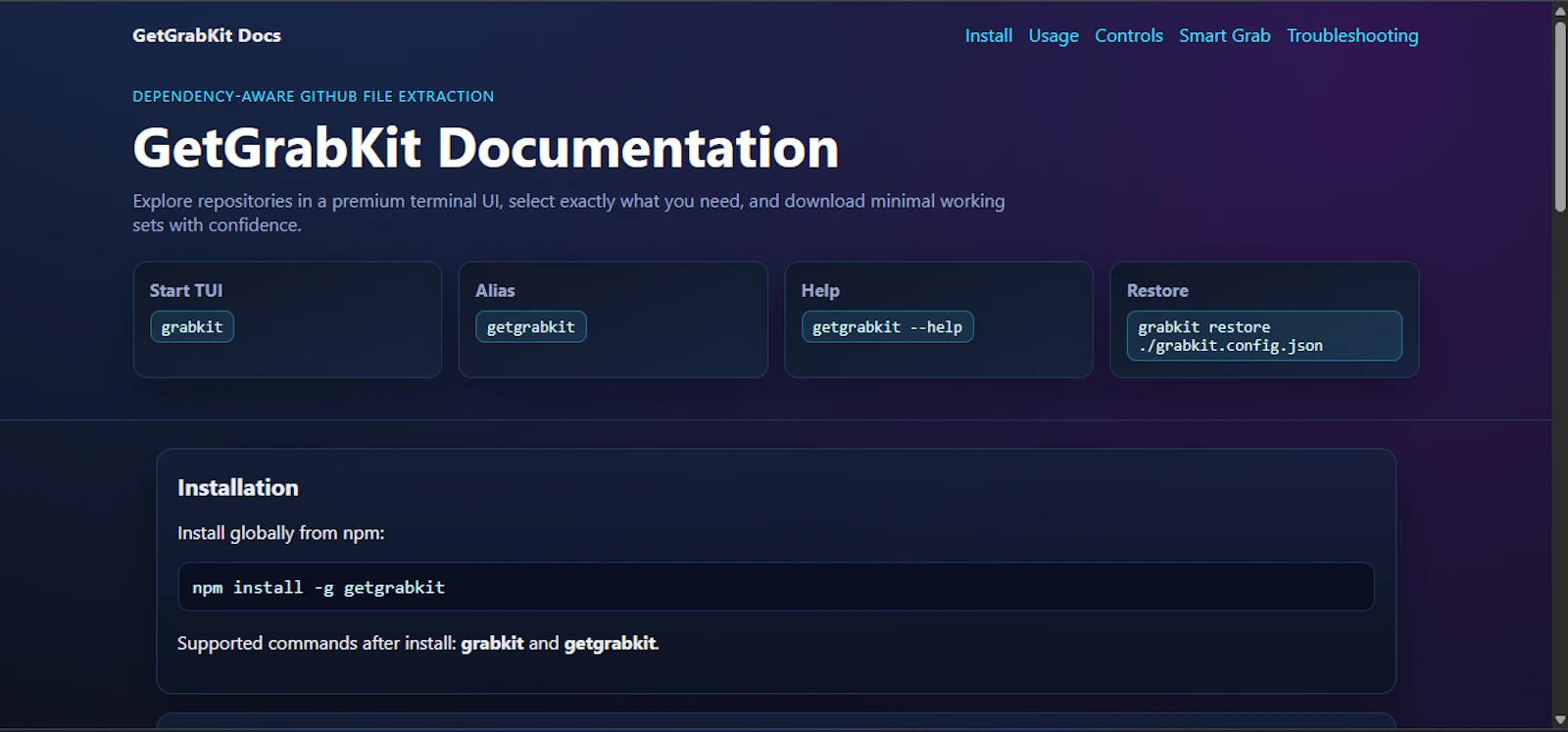 GetGrabKit screenshot 2