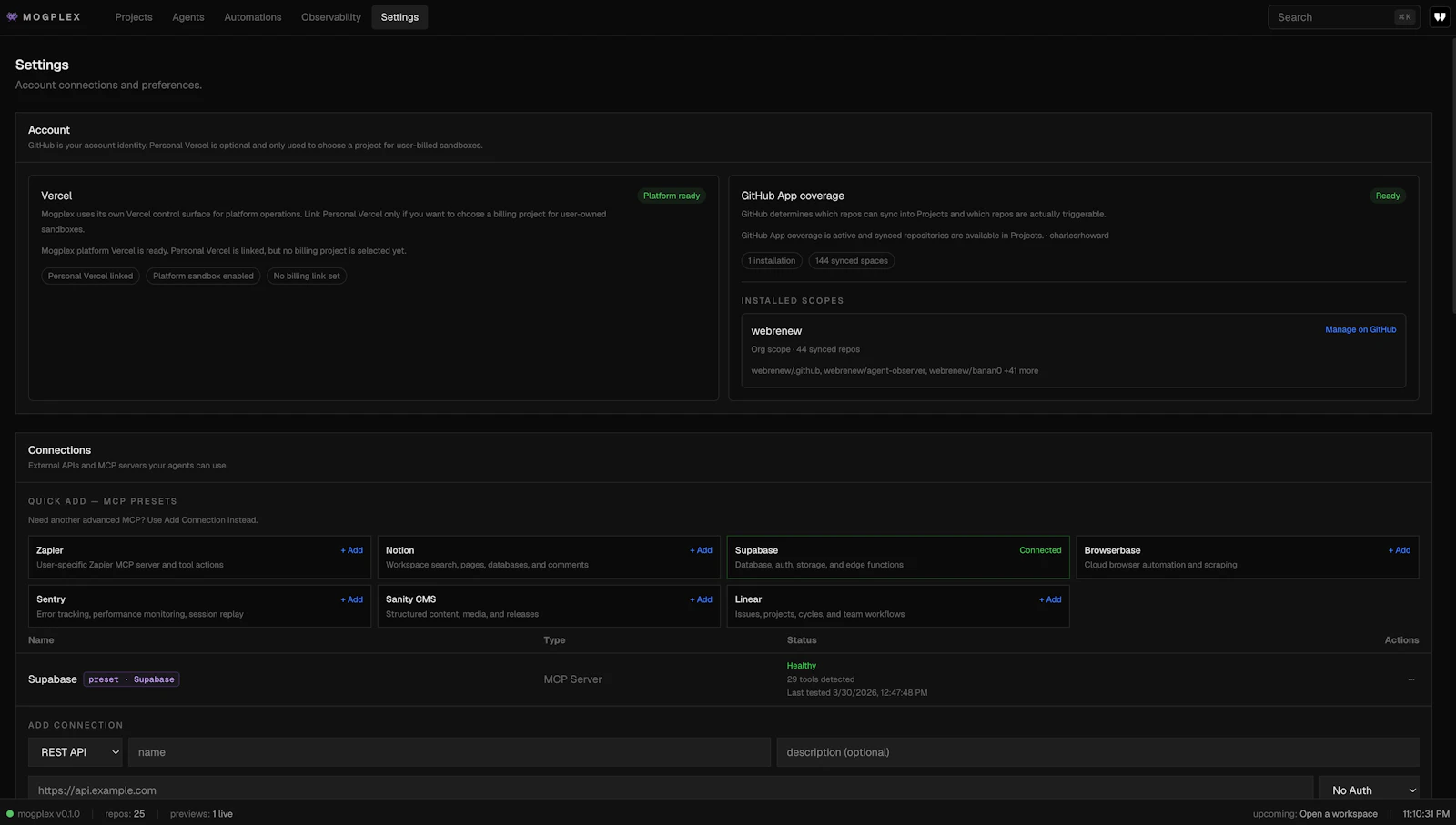 Mogplex screenshot 5