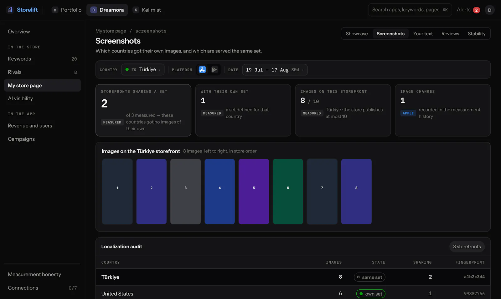 Storelift screenshot 3