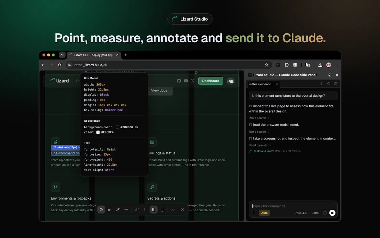 Lizard Studio screenshot 3