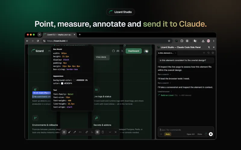Lizard Studio screenshot 3