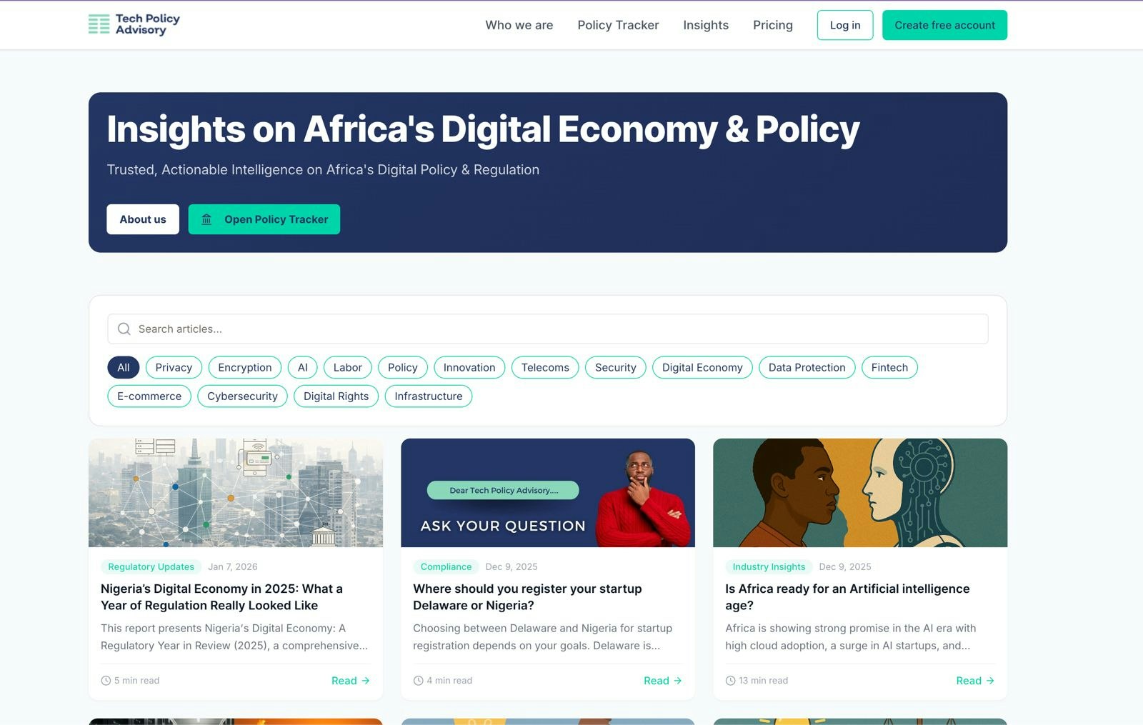 Tech Policy Advisory gallery image