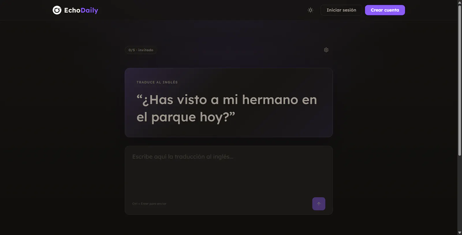 Echo Daily screenshot 2