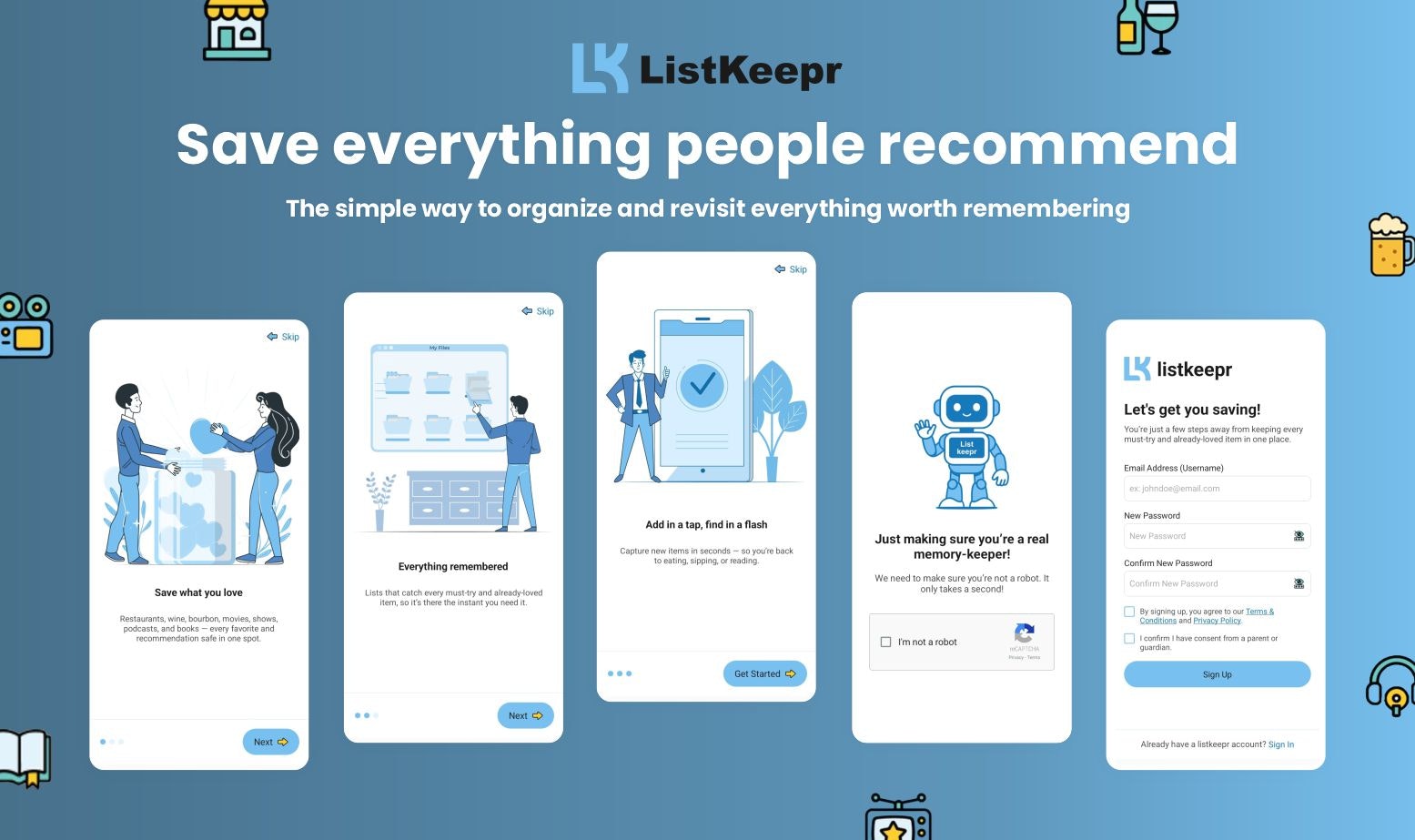 ListKeepr gallery image