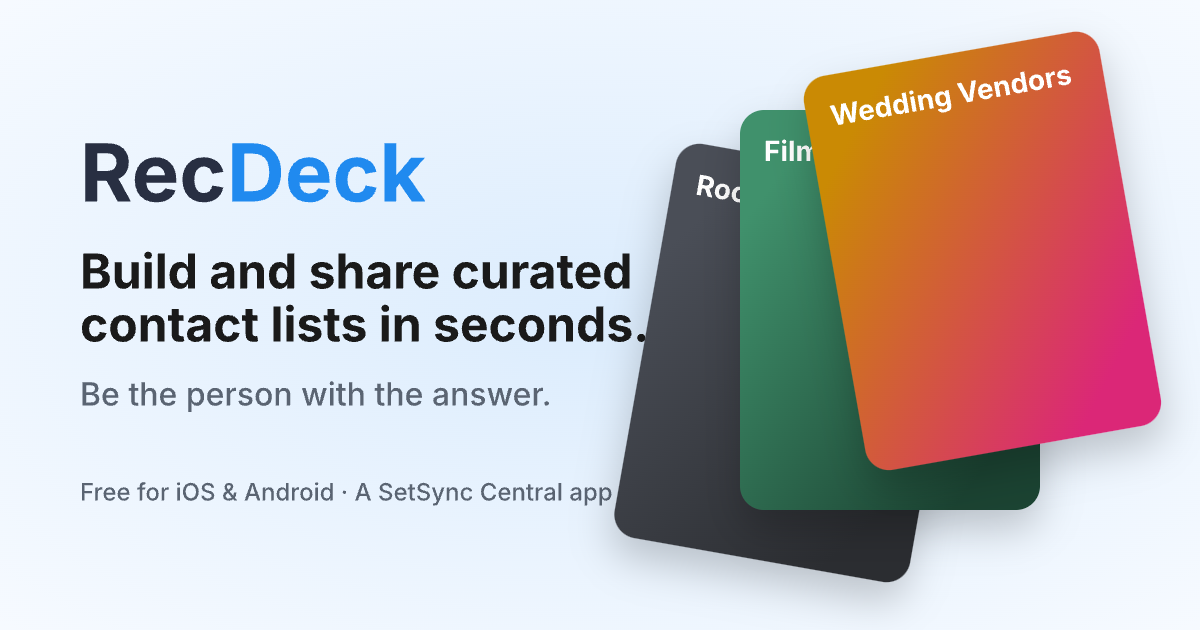 RecDeck gallery image