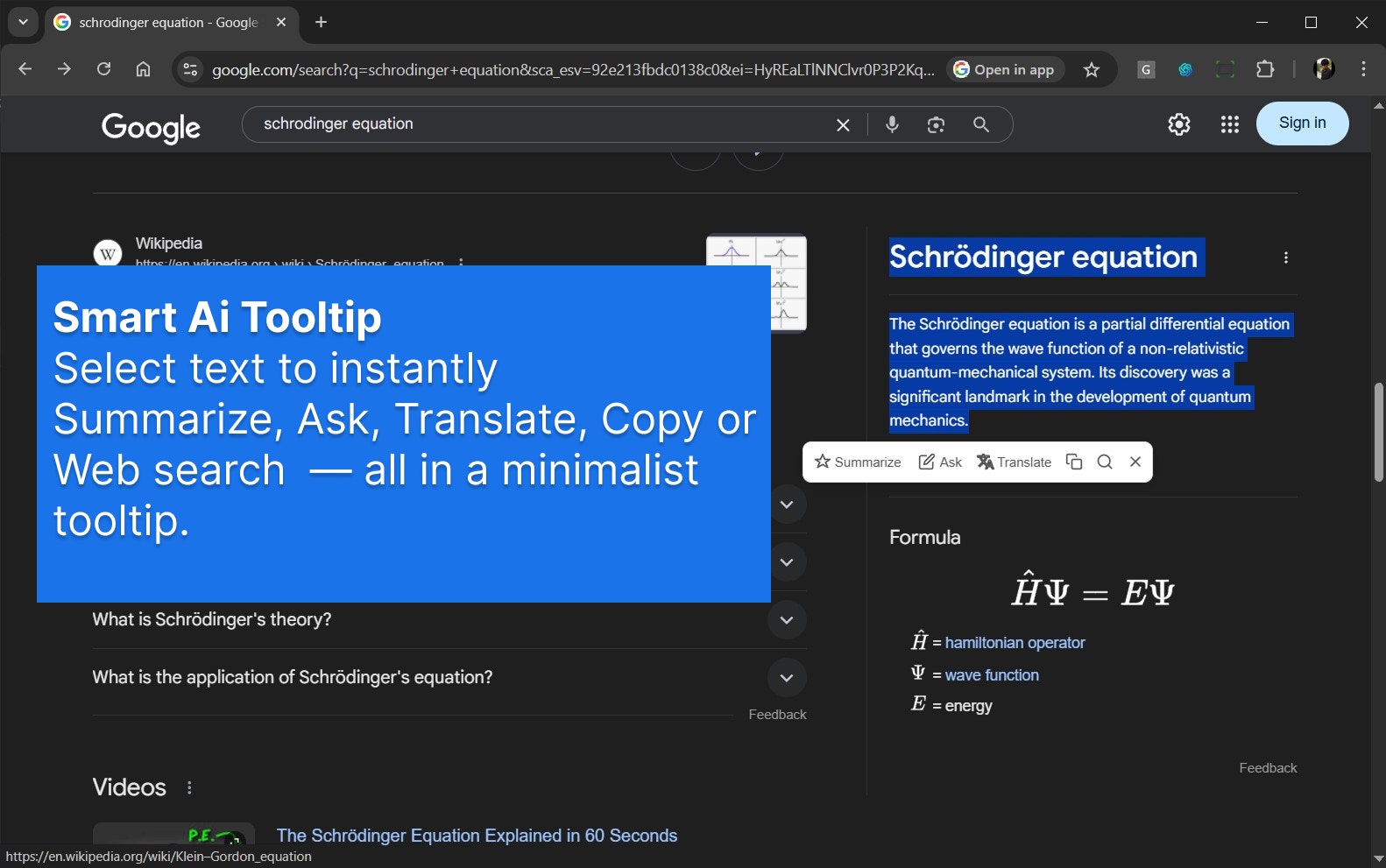SmartSelect AI - Chrome Web Store media 1