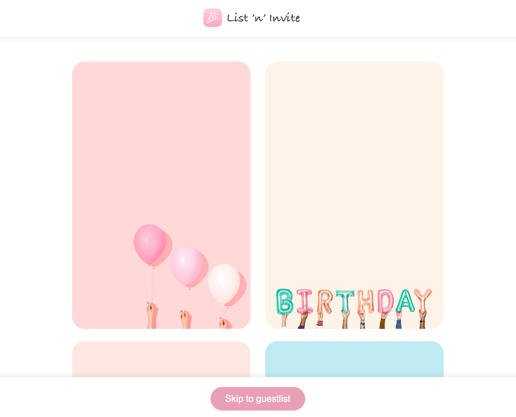 List and Invite gallery image