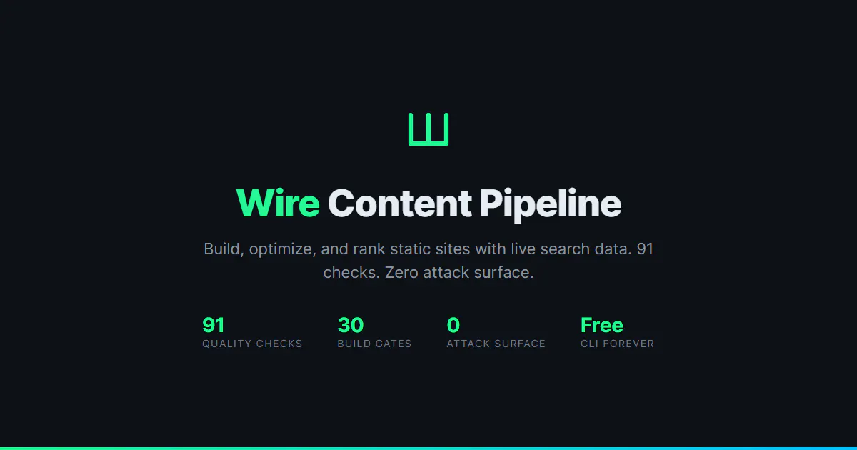 Wire 제품 배너