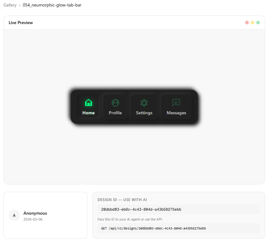 VibeUI - Screenshot 4 showing product features and functionality